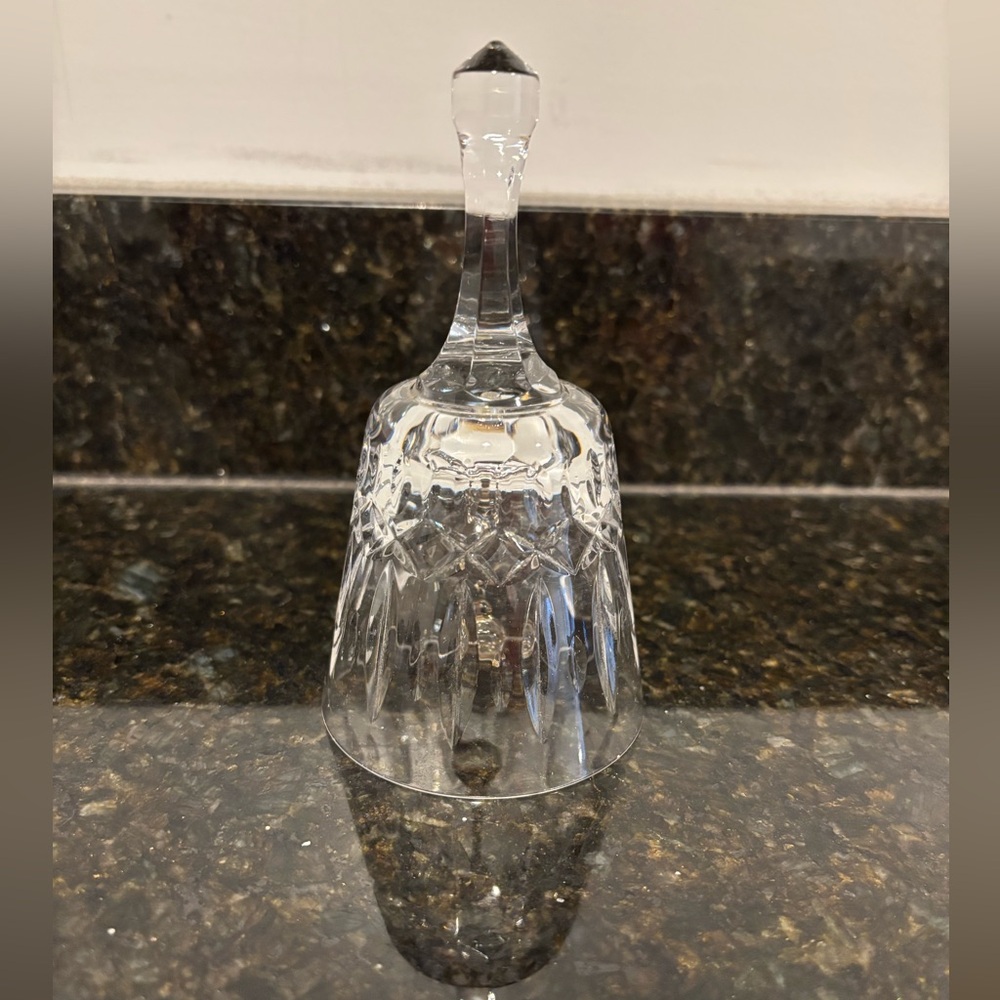 5.5” Cut Glass Bell